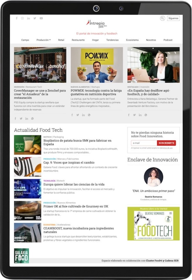 Intrepia FoodTech News